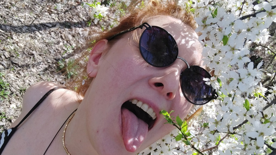 Пофарбоване у хну моє волосся